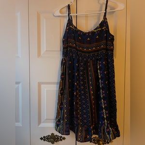Mini Aztec print sundress